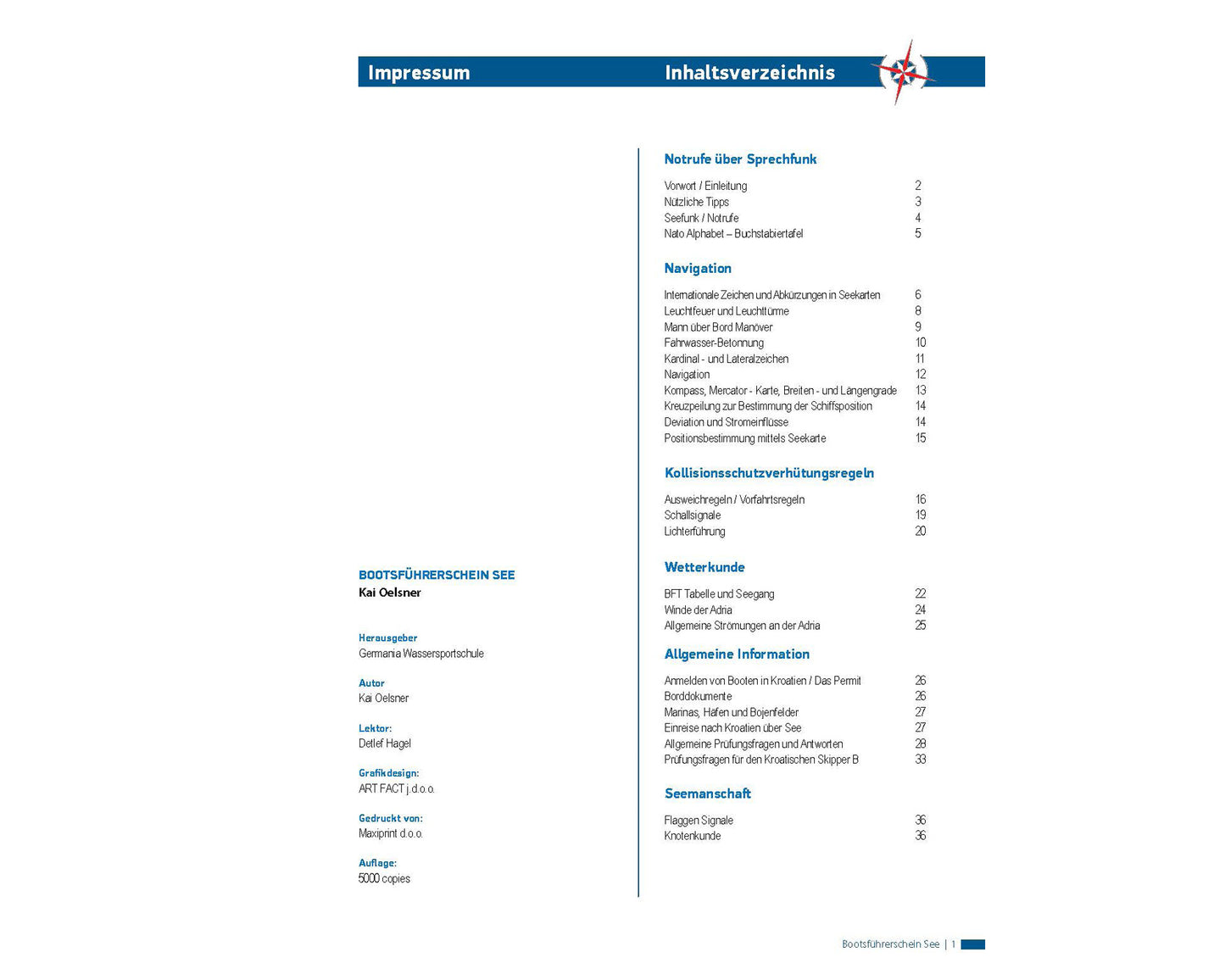 Lehrbuch Bootsführerschein Prüfung