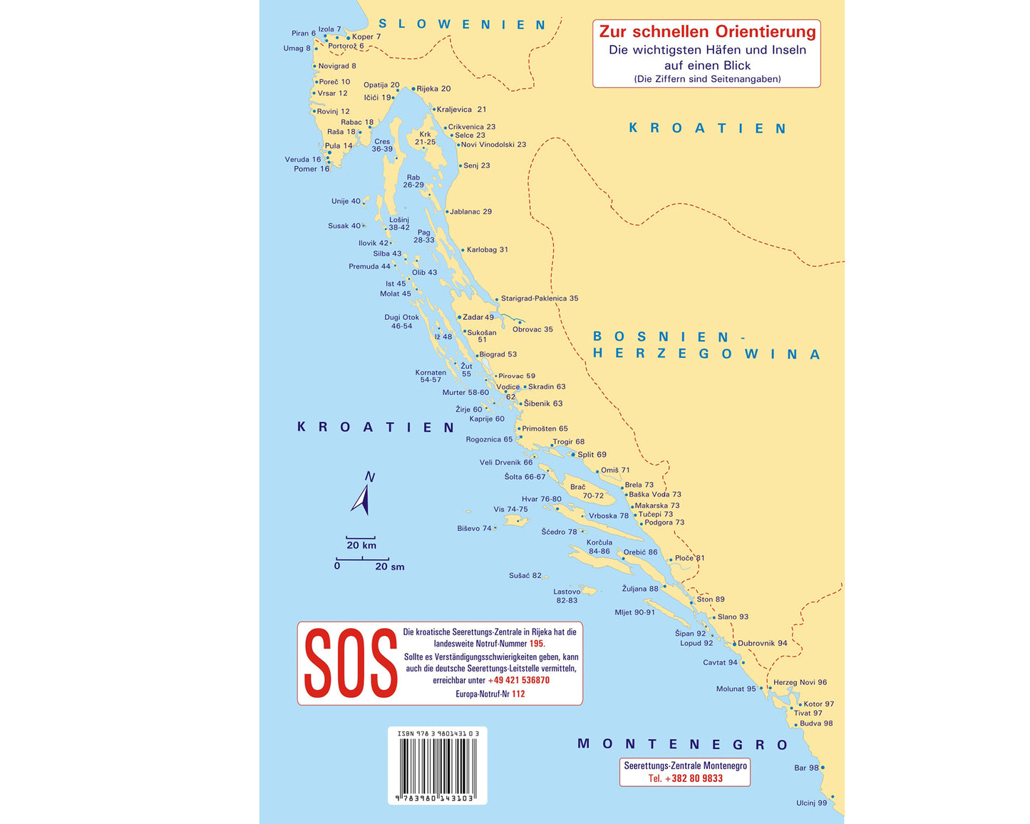 888 Häfen & Buchten Kroatien (neuste Ausgabe)