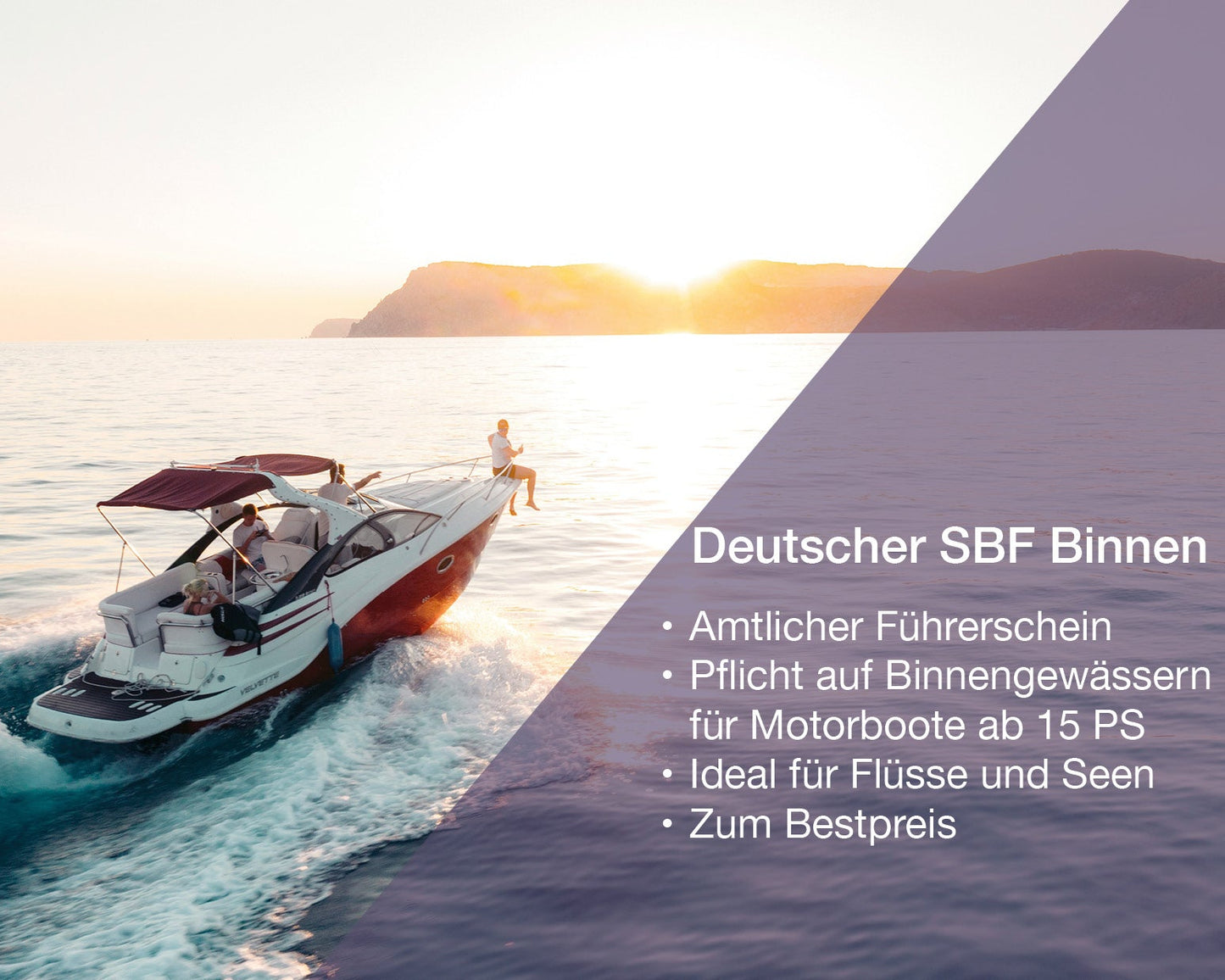 SBF Binnen, günstig, schnell hier abschließen