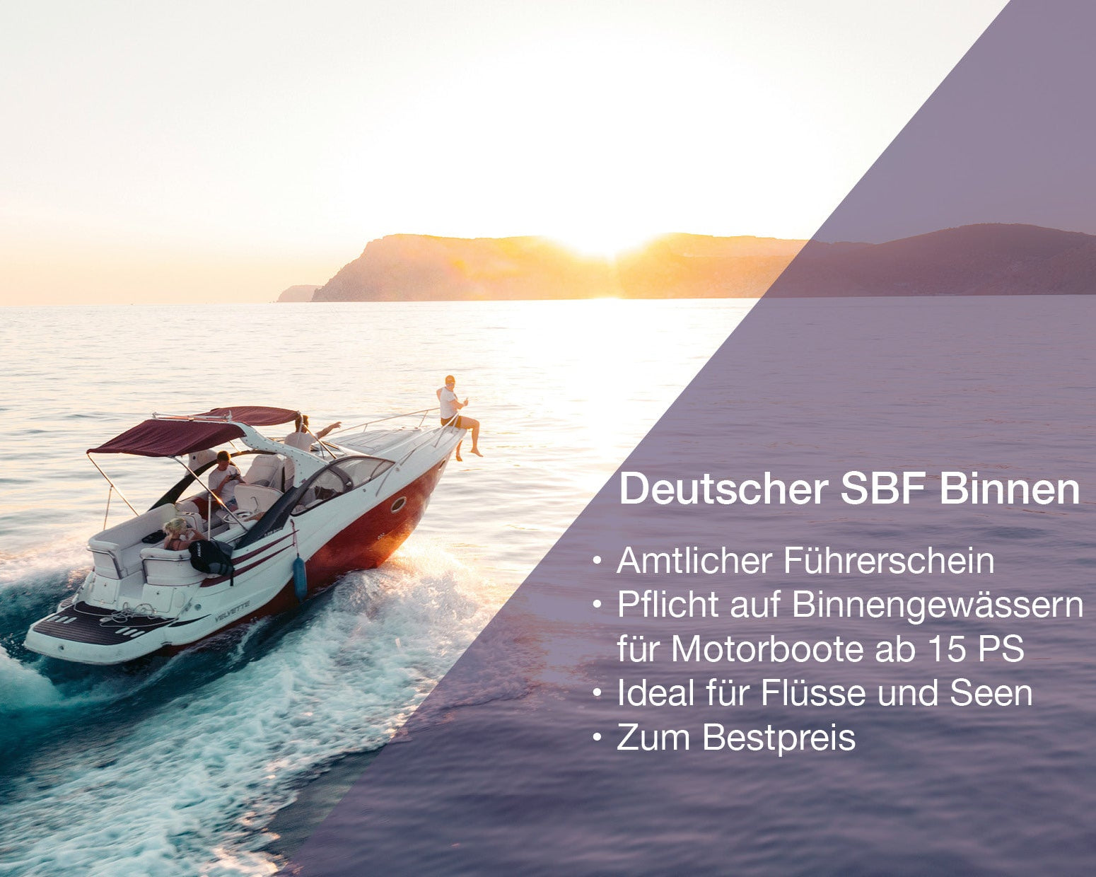 SBF Binnen, günstig, schnell hier abschließen