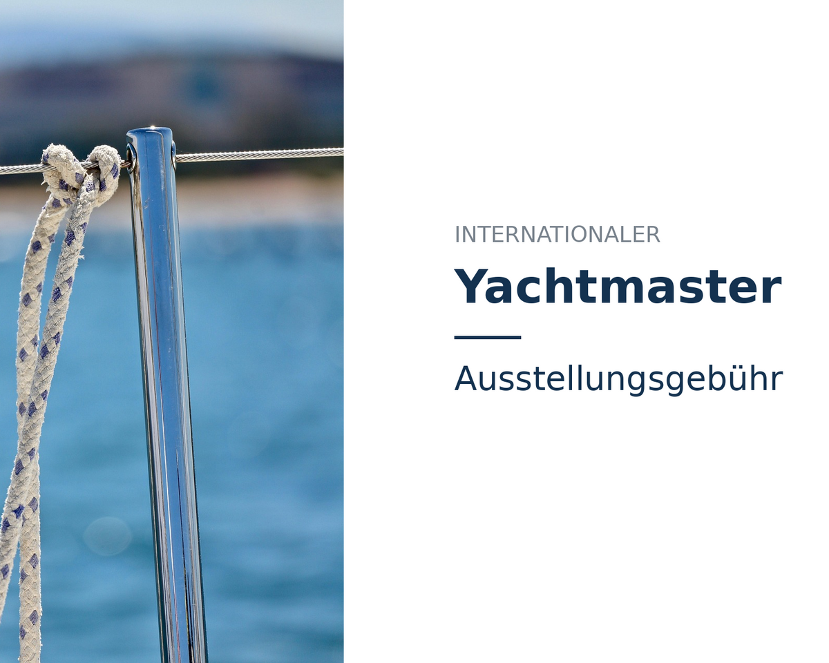 hier yachtmaster ausstellen lassen